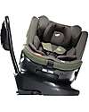 Joie i-Spin Grow Signature Car Seat - Pine - from 0 to 7 years - Swivel and Protect From Birth! Car Seats Group 1/2/3