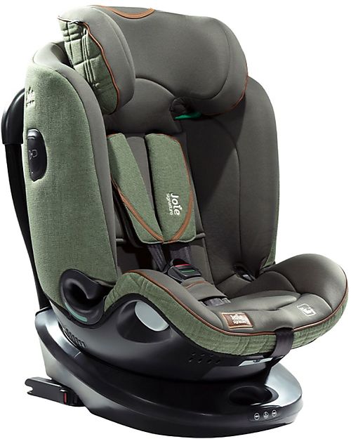 Joie i-Spin Grow Signature Car Seat - Pine - from 0 to 7 years - Swivel and Protect From Birth! Car Seats Group 1/2/3