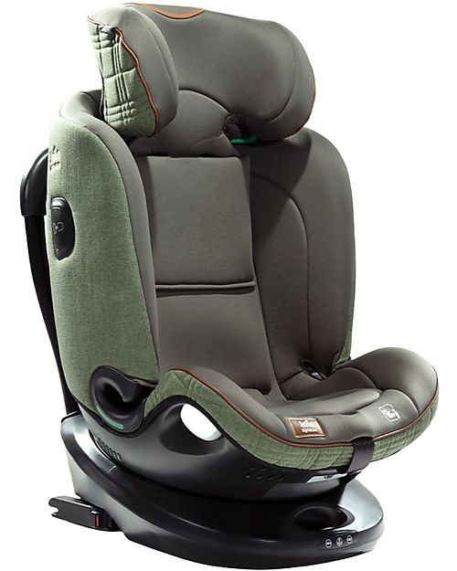 Joie i-Spin Grow Signature Car Seat - Pine - from 0 to 7 years - Swivel and Protect From Birth! Car Seats Group 1/2/3