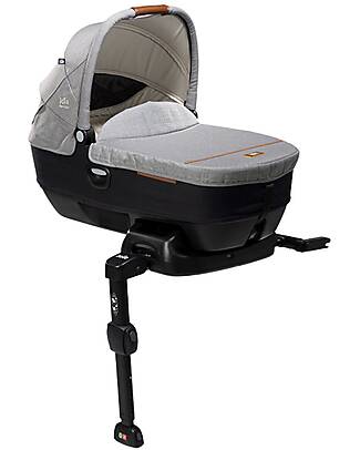 Joie Joie Signature Trio: Passeggino Finiti + Navicella Calmi R129 + Seggiolino Auto i-Level Recline - Carbon Trio and Duo Strollers