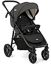 Joie Litetrax 4 dlx Stroller - Coal - Instant Fold Pushchairs