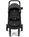 Joie Litetrax 4 dlx Stroller - Coal - Instant Fold Pushchairs