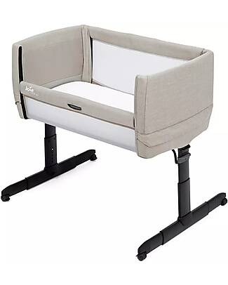 Joie Next to Me Travel Cradle - Roomie Go - Clay - Closes in Seconds Next To Me Cribs