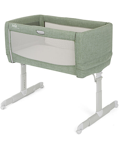 Joie Next to Me Travel Cradle - Roomie Go - Laurel - Compact and Easy Folding Travel Cots