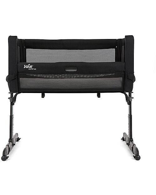 Joie Next to Me Travel Cradle - Roomie Go - Shale - Compact and Easy Folding Travel Cots