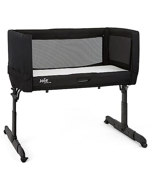 Joie Next to Me Travel Cradle - Roomie Go - Shale - Compact and Easy Folding Travel Cots