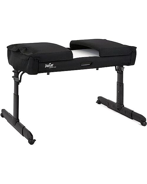 Joie Next to Me Travel Cradle - Roomie Go - Shale - Compact and Easy Folding Travel Cots