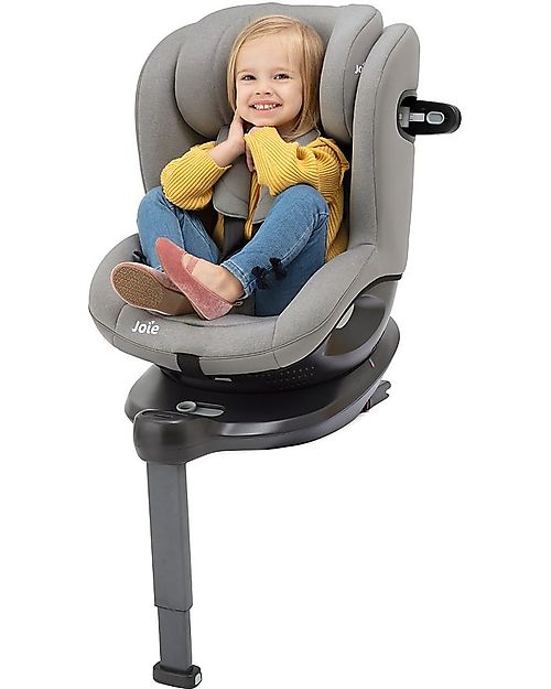 Joie OUTLET - I-Spin 360 Car Seat - Gray Flannel - From Birth with Rotation! - Showroom Sample Car Seats Group 0+/1