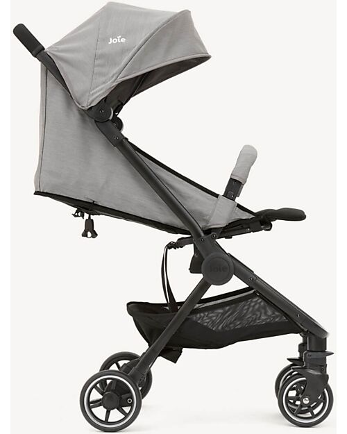 Joie Pact Lite Stroller - Gray Flannel - Ultra-Lightweight - Compact and Shoulder-Carryable Lights Strollers