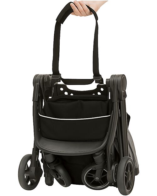 Joie Pact Lite Stroller - Gray Flannel - Ultra-Lightweight - Compact and Shoulder-Carryable Lights Strollers