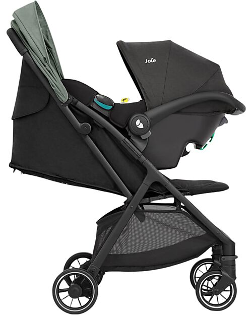 Joie Pact Pro Stroller - Abyss - 6.3 kg - Includes Rain Cover and Adapters Lights Strollers