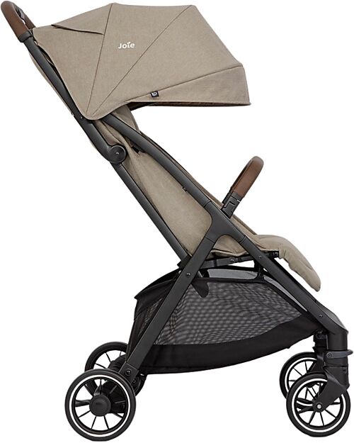 Joie Pact Pro Stroller - Oak - 6.3 kg - Includes Rain Cover and Adapters Lights Strollers