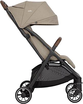 Joie Pact Pro Stroller - Oak - 6.3 kg - Includes Rain Cover and Adapters Lights Strollers