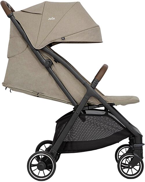 Joie Pact Pro Stroller - Oak - 6.3 kg - Includes Rain Cover and Adapters Lights Strollers