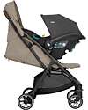 Joie Pact Pro Stroller - Oak - 6.3 kg - Includes Rain Cover and Adapters Lights Strollers