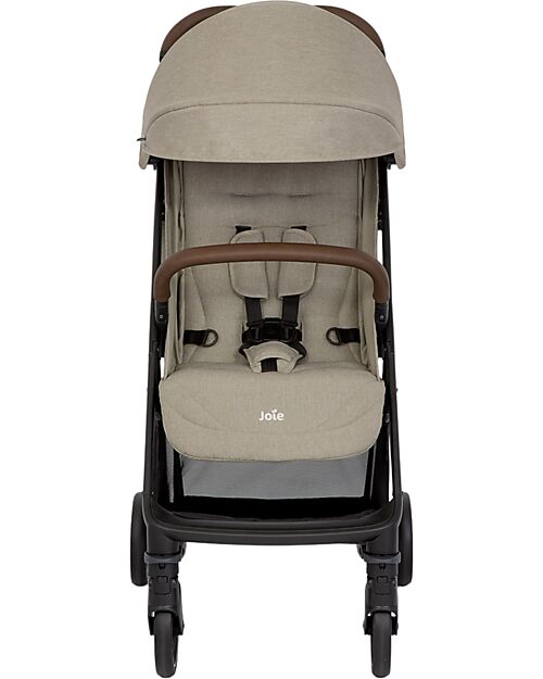 Joie Pact Pro Stroller - Oak - 6.3 kg - Includes Rain Cover and Adapters Lights Strollers