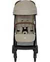 Joie Pact Pro Stroller - Oak - 6.3 kg - Includes Rain Cover and Adapters Lights Strollers