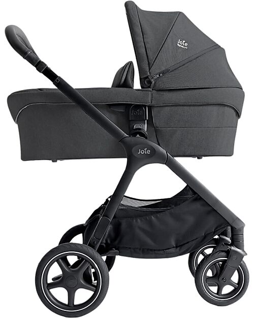 Joie Parcel LX Stroller - Ebony - Rain Cover and Adapters Included Lights Strollers