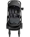 Joie Parcel LX Stroller - Ebony - Rain Cover and Adapters Included Lights Strollers