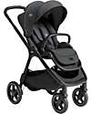 Joie Parcel LX Stroller - Ebony - Rain Cover and Adapters Included Lights Strollers