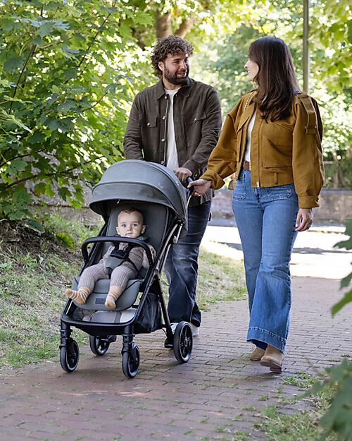 Joie Parcel LX Stroller - Eclipse - Rain Cover and Adapters Included Lights Strollers