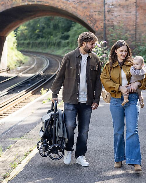 Joie Parcel LX Stroller - Evergreen - Rain Cover and Adapters Included Lights Strollers