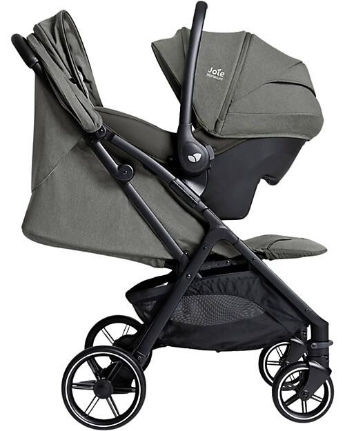 Joie Parcel LX Stroller - Evergreen - Rain Cover and Adapters Included Lights Strollers