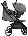Joie Parcel LX Stroller - Evergreen - Rain Cover and Adapters Included Lights Strollers