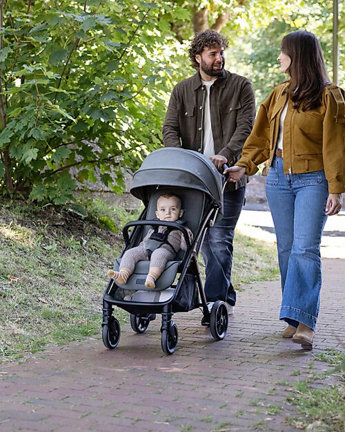 Joie Parcel LX Stroller - Sandstone - Rain Cover and Adapters Included Lights Strollers