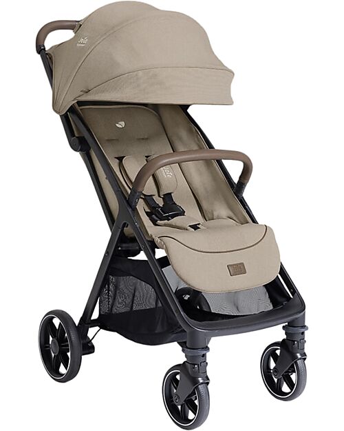 Joie Parcel LX Stroller - Sandstone - Rain Cover and Adapters Included Lights Strollers