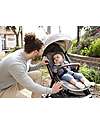 Joie Parcel Signature Stroller - Oyster - Light and Compact - from Birth to 4 years! Lights Strollers