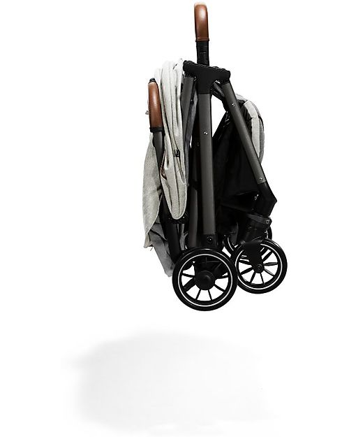Joie Parcel Signature Stroller - Oyster - Light and Compact - from Birth to 4 years! Lights Strollers