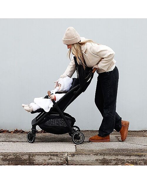 Joie Parcel Signature Stroller - Oyster - Light and Compact - from Birth to 4 years! Lights Strollers