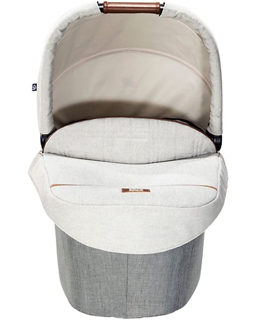 Joie Ramble Signature Carry Cot - Oyster - Comfort on-the-go Pram Systems