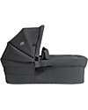 Joie Ramble XL Carrycot - Ebony - Rain Cover Included Pram Systems