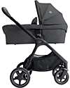 Joie Ramble XL Carrycot - Ebony - Rain Cover Included Pram Systems