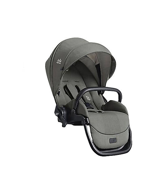 Joie Second Seat for Versiti Stroller - Evergreen - Rain Cover Included Double Pushchairs