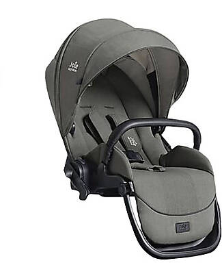 Joie Second Seat for Versiti Stroller - Evergreen - Rain Cover Included Double Pushchairs
