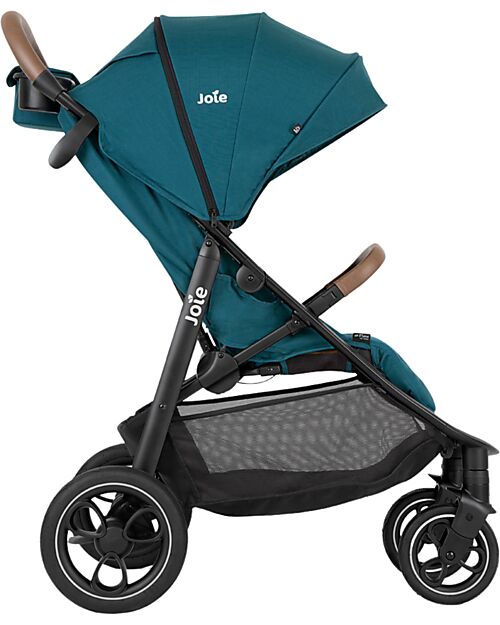 Joie Stroller Litetrax Pro - Peacock - Lightweight and Easy to Fold Lights Strollers