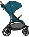 Joie Stroller Litetrax Pro - Peacock - Lightweight and Easy to Fold Lights Strollers