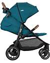 Joie Stroller Litetrax Pro - Peacock - Lightweight and Easy to Fold Lights Strollers