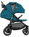 Joie Stroller Litetrax Pro - Peacock - Lightweight and Easy to Fold Lights Strollers