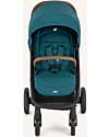 Joie Stroller Litetrax Pro - Peacock - Lightweight and Easy to Fold Lights Strollers