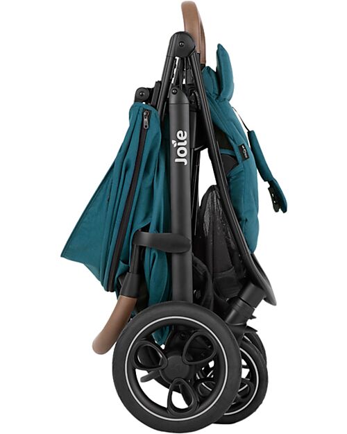 Joie Stroller Litetrax Pro - Peacock - Lightweight and Easy to Fold Lights Strollers