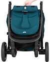 Joie Stroller Litetrax Pro - Peacock - Lightweight and Easy to Fold Lights Strollers