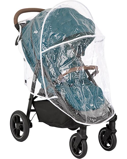 Joie Stroller Litetrax Pro - Peacock - Lightweight and Easy to Fold Lights Strollers
