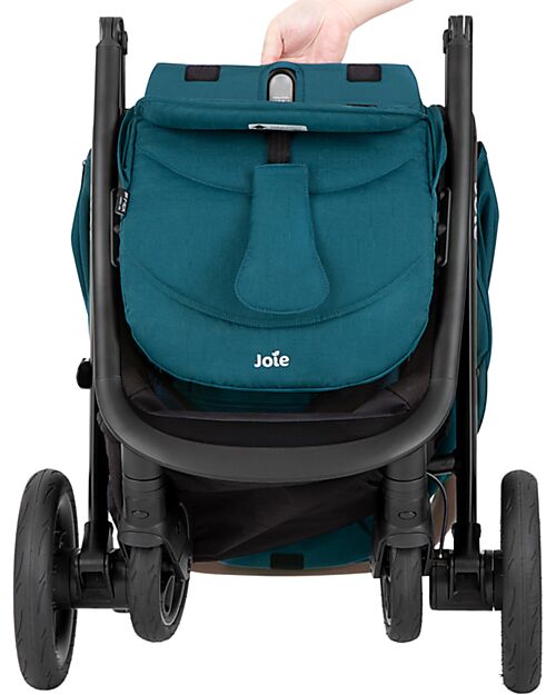 Joie Stroller Litetrax Pro - Peacock - Lightweight and Easy to Fold Lights Strollers