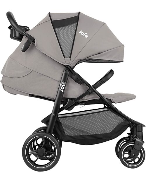 Joie Stroller Litetrax Pro - Pebble - Lightweight and Easy to Fold Lights Strollers