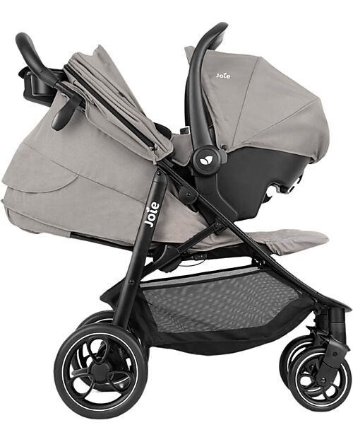 Joie Stroller Litetrax Pro - Pebble - Lightweight and Easy to Fold Lights Strollers