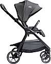 Joie Valora 4-in-1 Stroller - Ebony - Compact, Reversible, with Rain Cover and Adapters - from Birth up to 22 kg Pushchairs